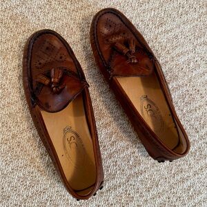 Tod's Leather Driver Penny Loafers